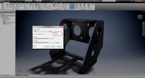 inventor fold sheet metal|inventor sheet metal defaults.